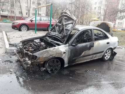 Сгоревшие ниссаны