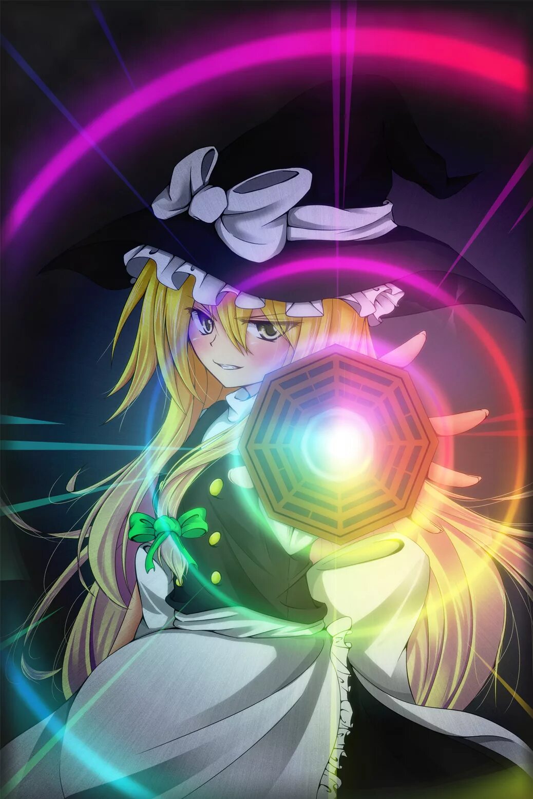 Spark master. Тохо мастер Спарк. Touhou Marisa Master Spark.