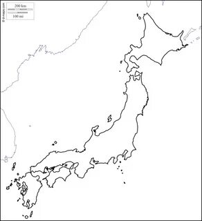 Map of Japan with Major Cities and Roads
