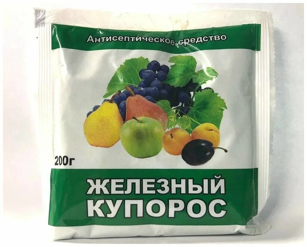 Железный купорос золото