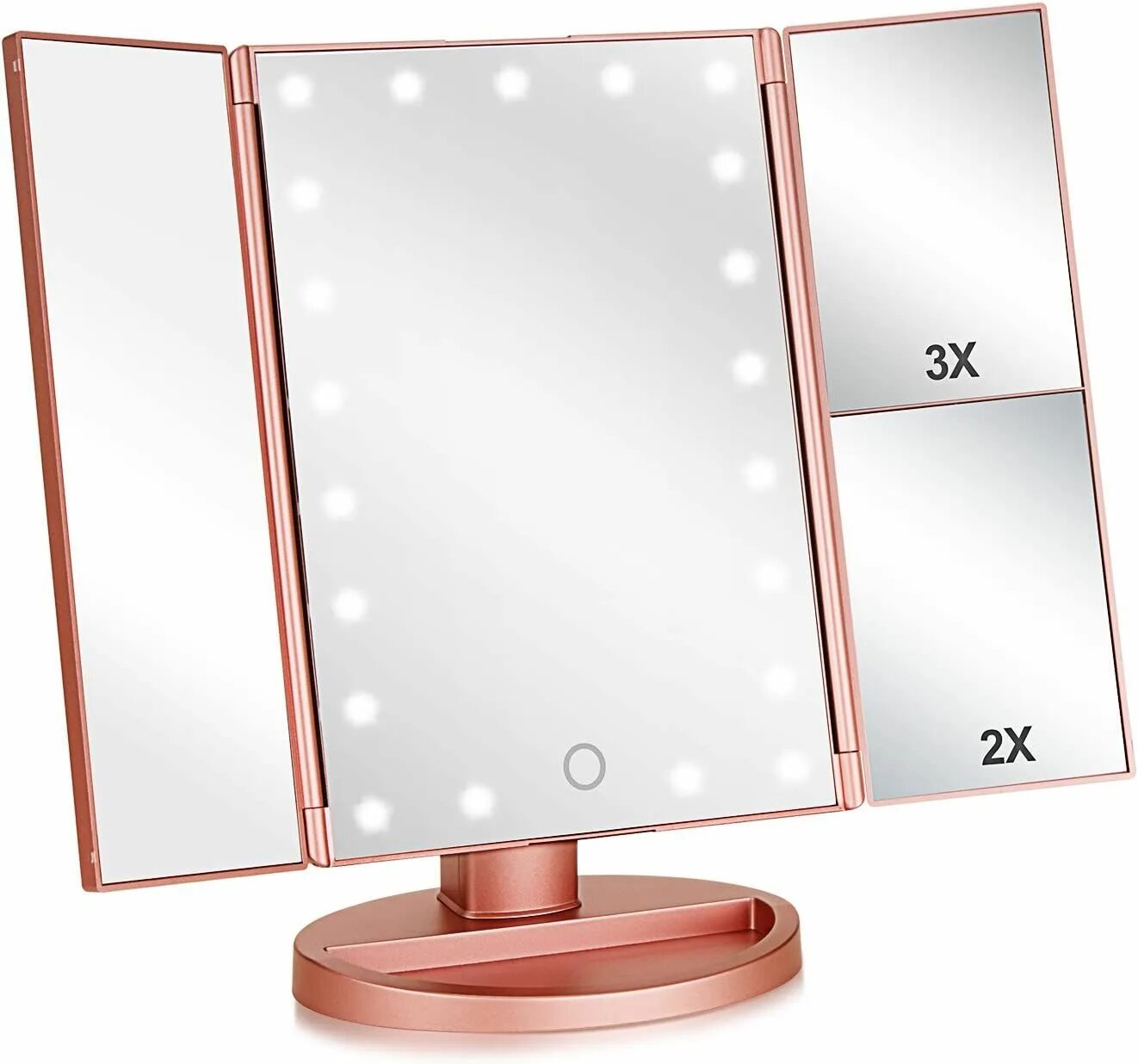 Зеркало для макияжа с led подсветкой Superstar Magnifying Mirror. Зеркало косметическое настольное Superstar tri-folded с подсветкой. NAC-513 косметическое зеркало с подсветкой Superstar Magnifying Mirror. Led Cosmetic Mirror зеркало с подсветкой.