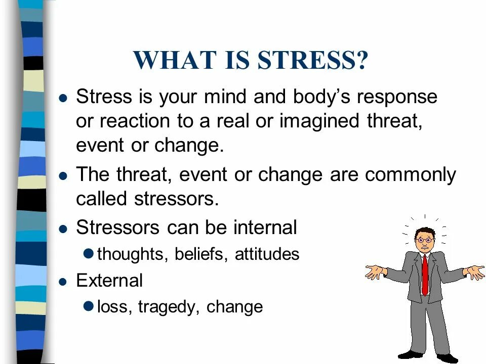 Стресс на английском. Презентация на тему стресс на английском. Stress Management буклет. Symptoms of stress.