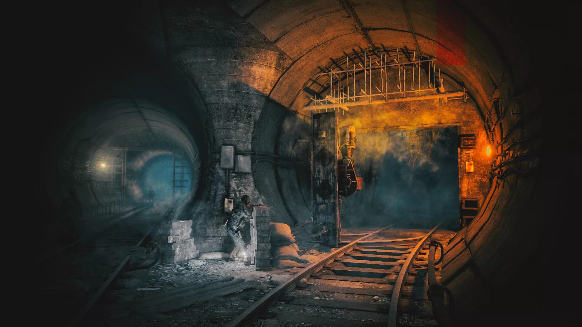 Живые обои метро. Metro 2033 станция арт. Metro 2033 тоннель. Метро 2033 арт туннель. Метро станции 2033 Эксодус.