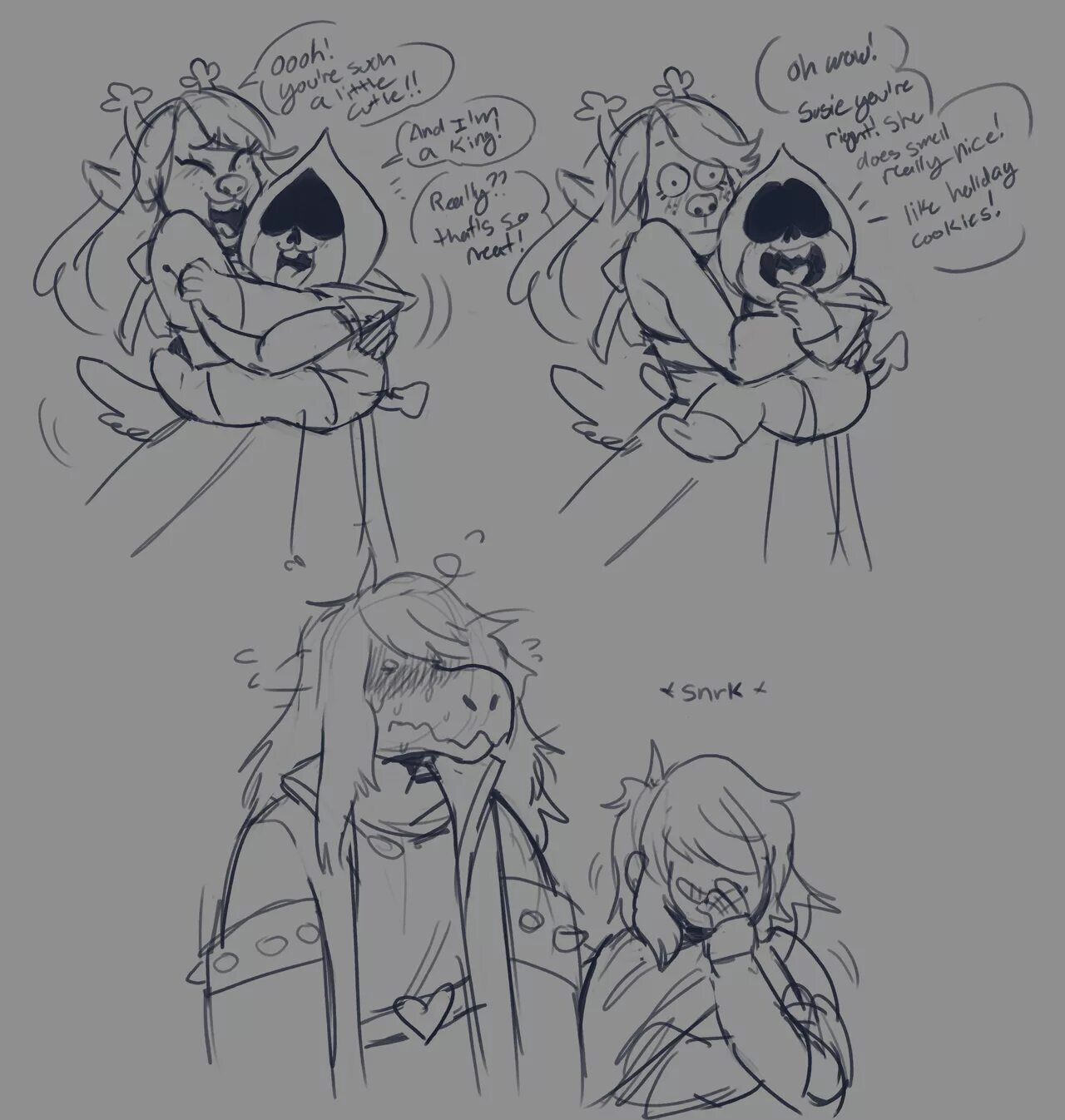 Deltarune chapter rewritten на русском. Deltarune susie x lancer. deltarune kris and susie. deltarune jevil x seam.
