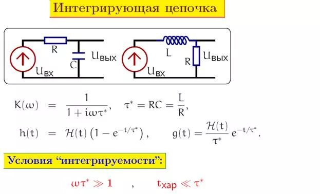 Интегральный цепь. Интегрирующая RC цепь формулы. Интегрирующая цепь формула. Формула входного сигнала интегрирующей цепи. Интегрирующая цеgь.