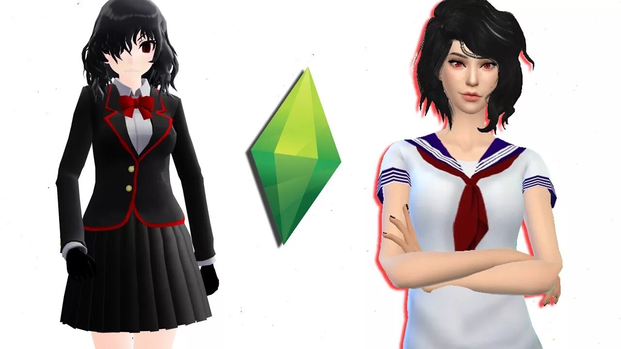 Как установить мод на яндере. Симс 4 yandere simulator. симс 4 яндере симулятор. аяно чан симс 4. yandere simulator uniform sims 4.