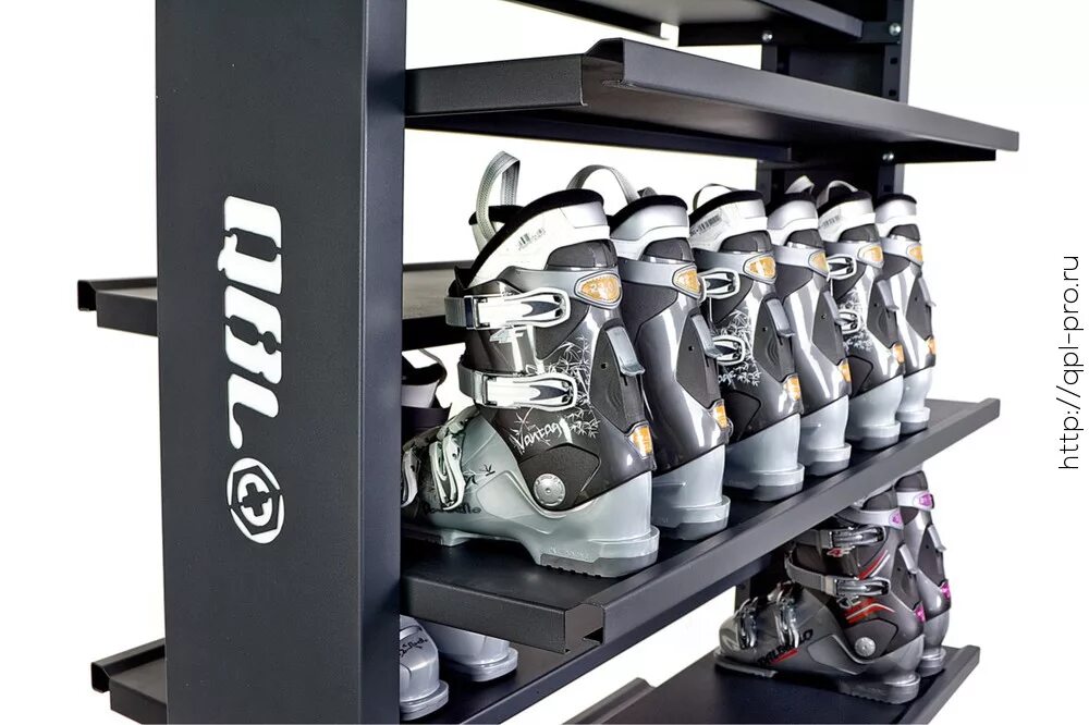 стеллаж для лыжных ботинок. шкаф для сушки лыжных ботинок. 1. сушильный стеллаж лидер премиум sl2. стеллаж для лыжных ботинок (на 30 пар), цвет белый арт: 4852444.