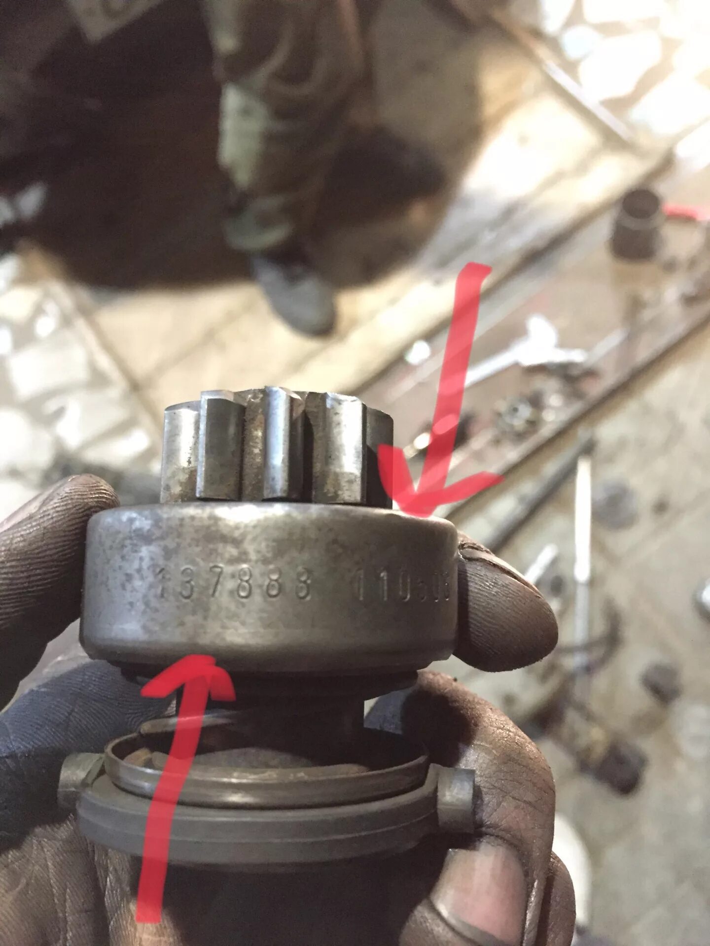 Замена бендикса Volvo S40