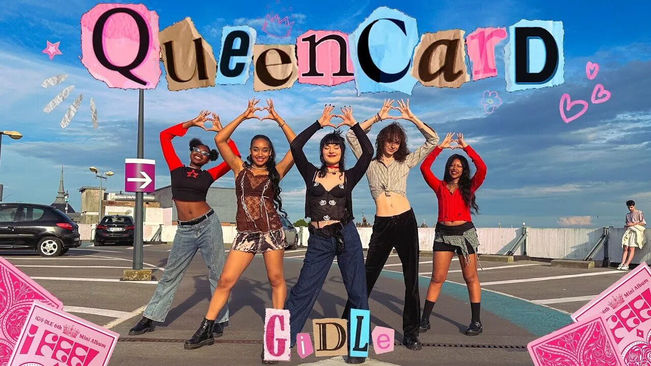 Queencard Gidle обложка. Queen Card Gidle обложка. G Idle logo. G Idle Queencard фото.