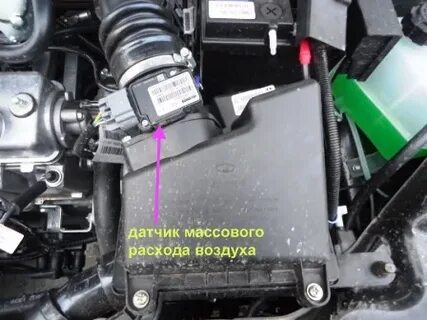Массовый расход воздуха гранта