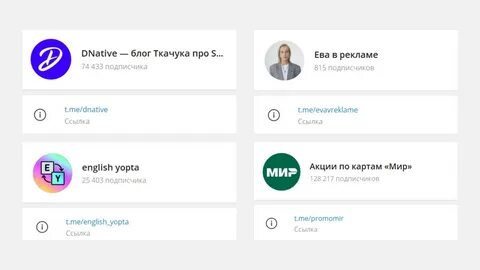 Как оформить телеграм