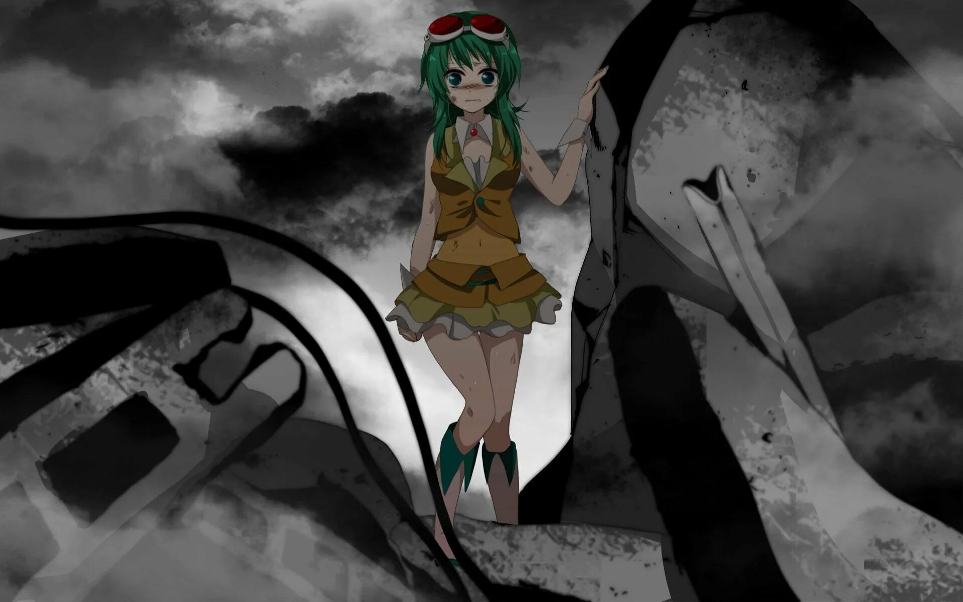 Monsters kira gumi. Гуми вокалоид. gumi vocaloid. гуми copycat. gumi art.