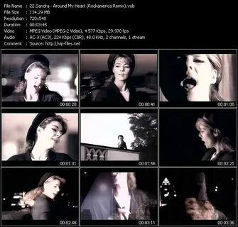 Sandra around my heart remix