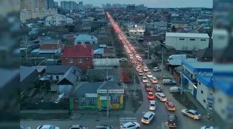 Пробки краснодар причина