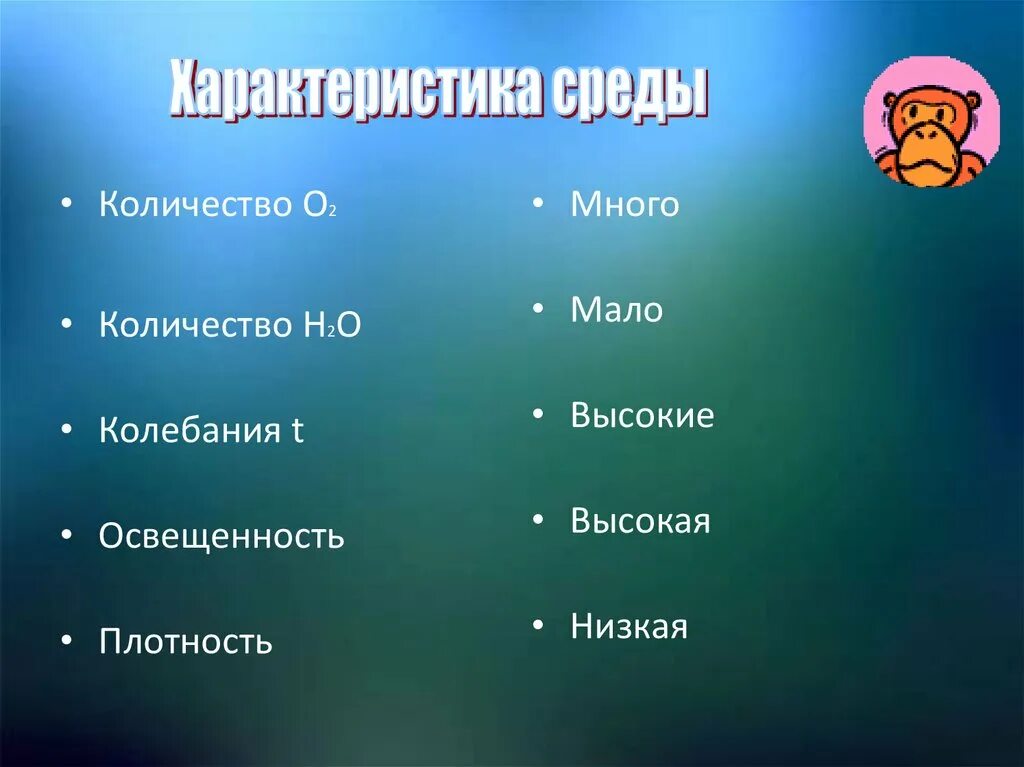 Окружение чисел. Характеристика среды плотность освещенность. Среда обитания плотность освещенность. Освещенность водной среды. Высокая плотность среды.