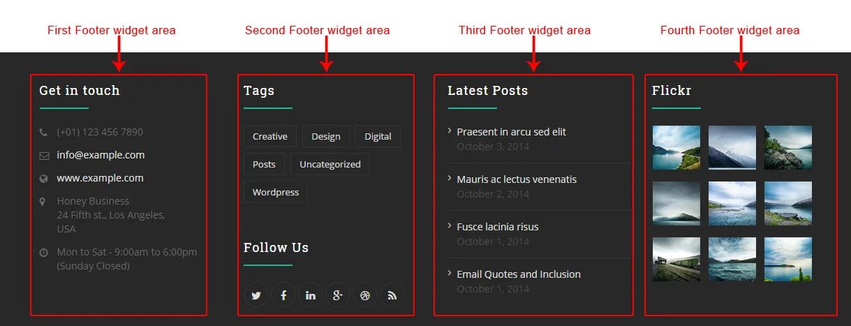 Widget example. Виджет midi ltc widget. widget area. виджеты в хедере. footer widget area wordpress.