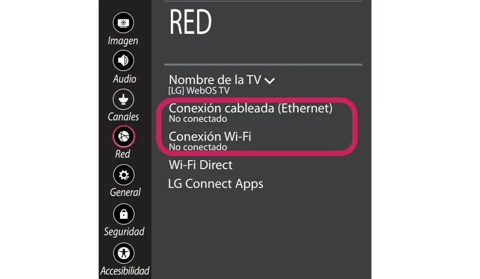 Wifi как подключить lg