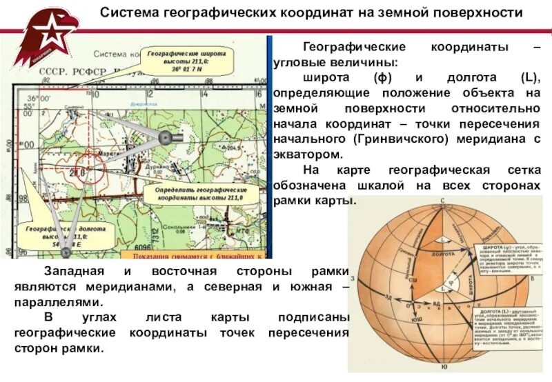 Определите по карте географическую долготу. Система географических координат на земной поверхности. Карта для определения географических координат. Определить географические точки. Определить по карте географические координаты.