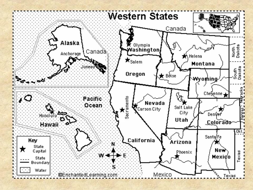West States. The Pacific West States. Us States West. West Region USA Map. Western states