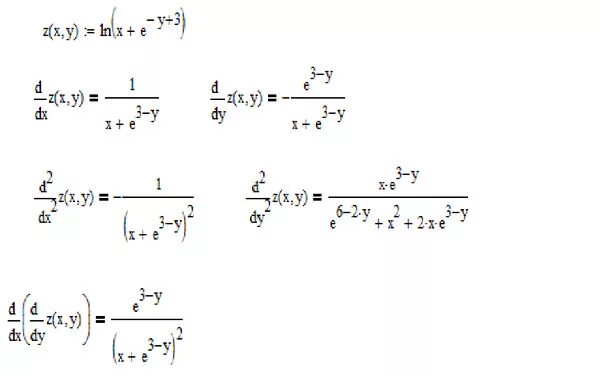 Производная ln z. Y 3ln2x производная. Частная производная от y Ln(x^2-y^2). Производная второго порядка Ln 2x+4. Y=2lnx-e^x производная функции.