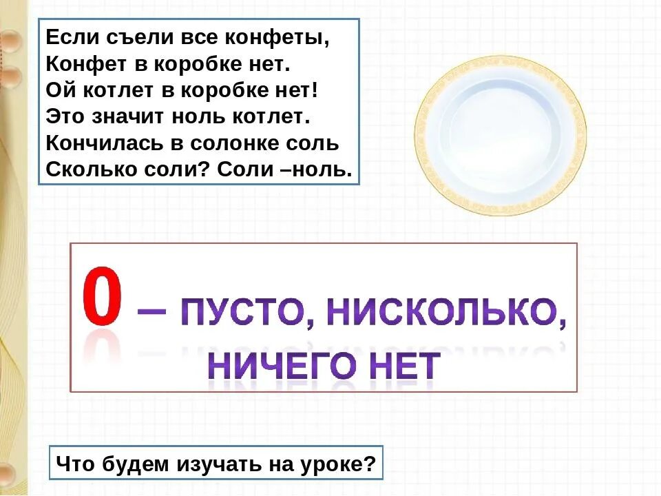 Число 0 презентация. Задачи с нулем. Ноль презентация 1 класс школа России. Правила с нулями складывания. Сложение с числом 0