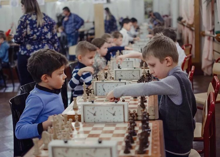 Первый турнир по игре. Маленького гроссмейстера. Шаг за шагом шахматы.