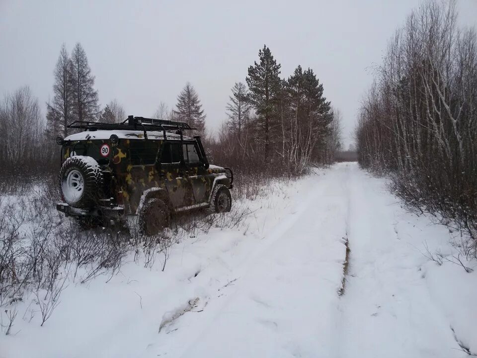 Покатушки по снегу