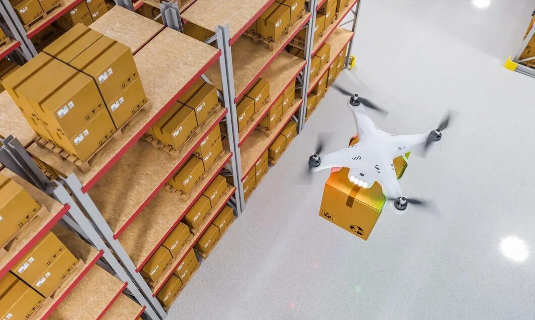 Склад бпла. Дрон на складе. Склад с беспилотниками. Dronescan дроны. Дроны в складской логистике.