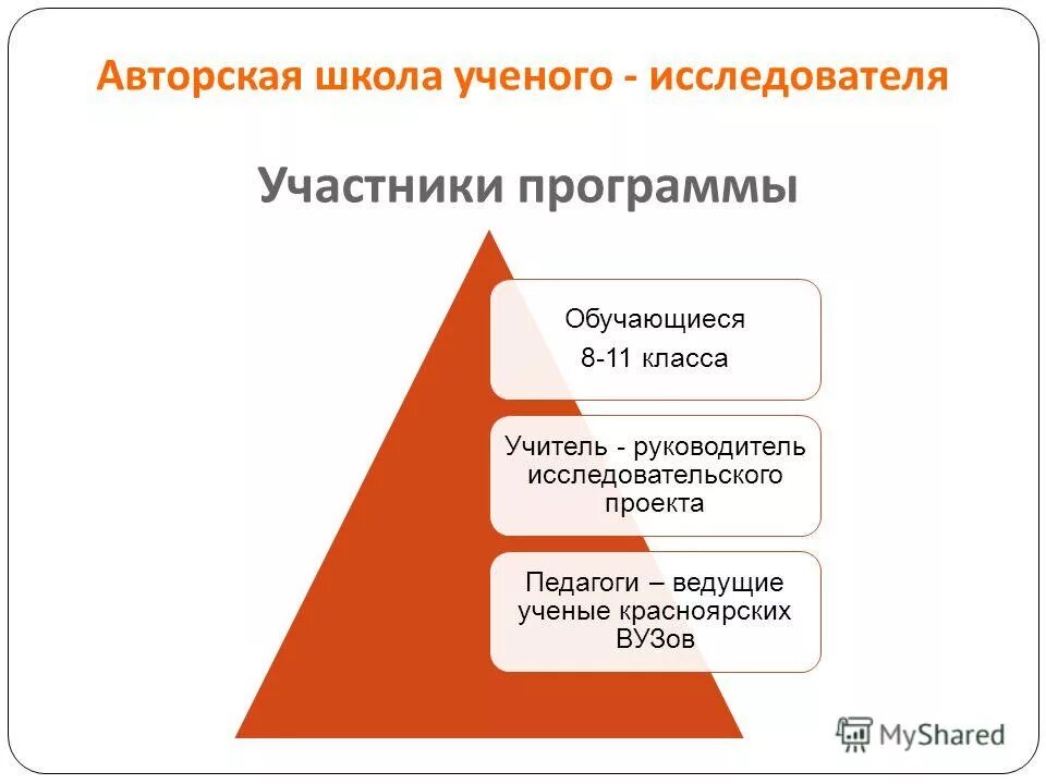 Школа авторских программ