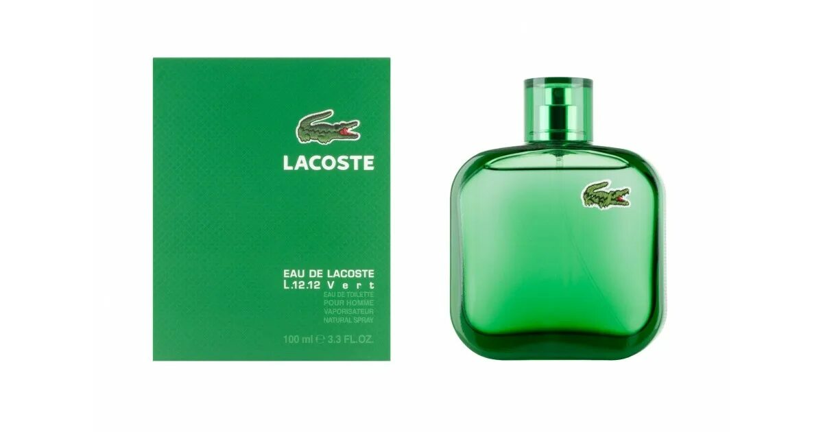 Духи лакосте зеленые. Lacoste l.12.12 Vert. Lacoste l.12.12 Vert 100 ml. Lacoste 12.12 мужская туалетная вода зеленая. Лакоста l12 12 мужские.