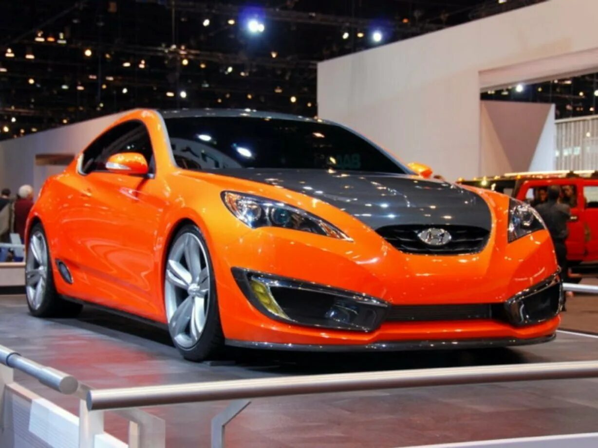 Машина корейской сборки. Hyundai Genesis Coupe. Hyundai Sport Coupe. Корейская машина купе Хундай 2020г. Дженезис купе оранжевая.