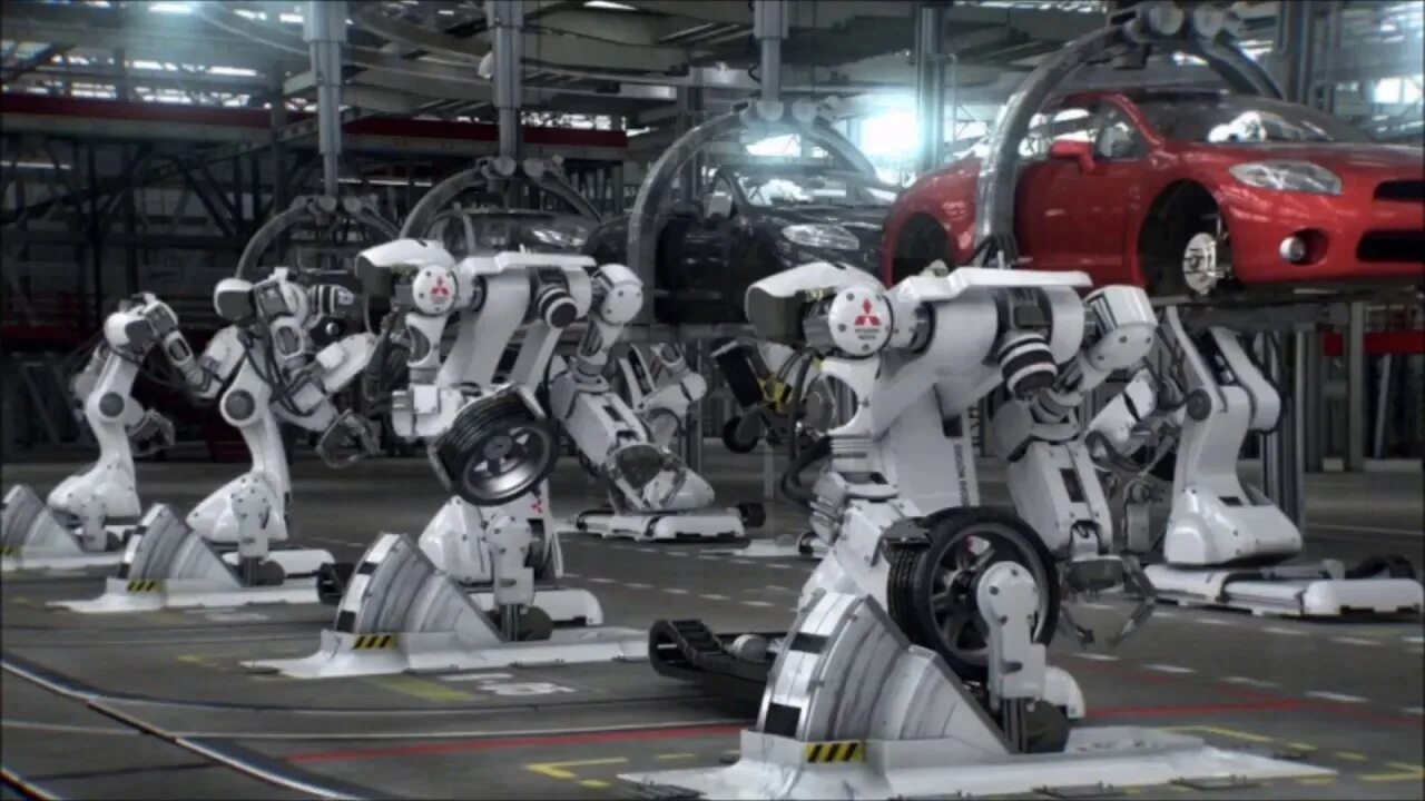 Robot factory. Фабрика роботов. Завод будущего роботы. Роботизированные производства. Роботы на производстве.