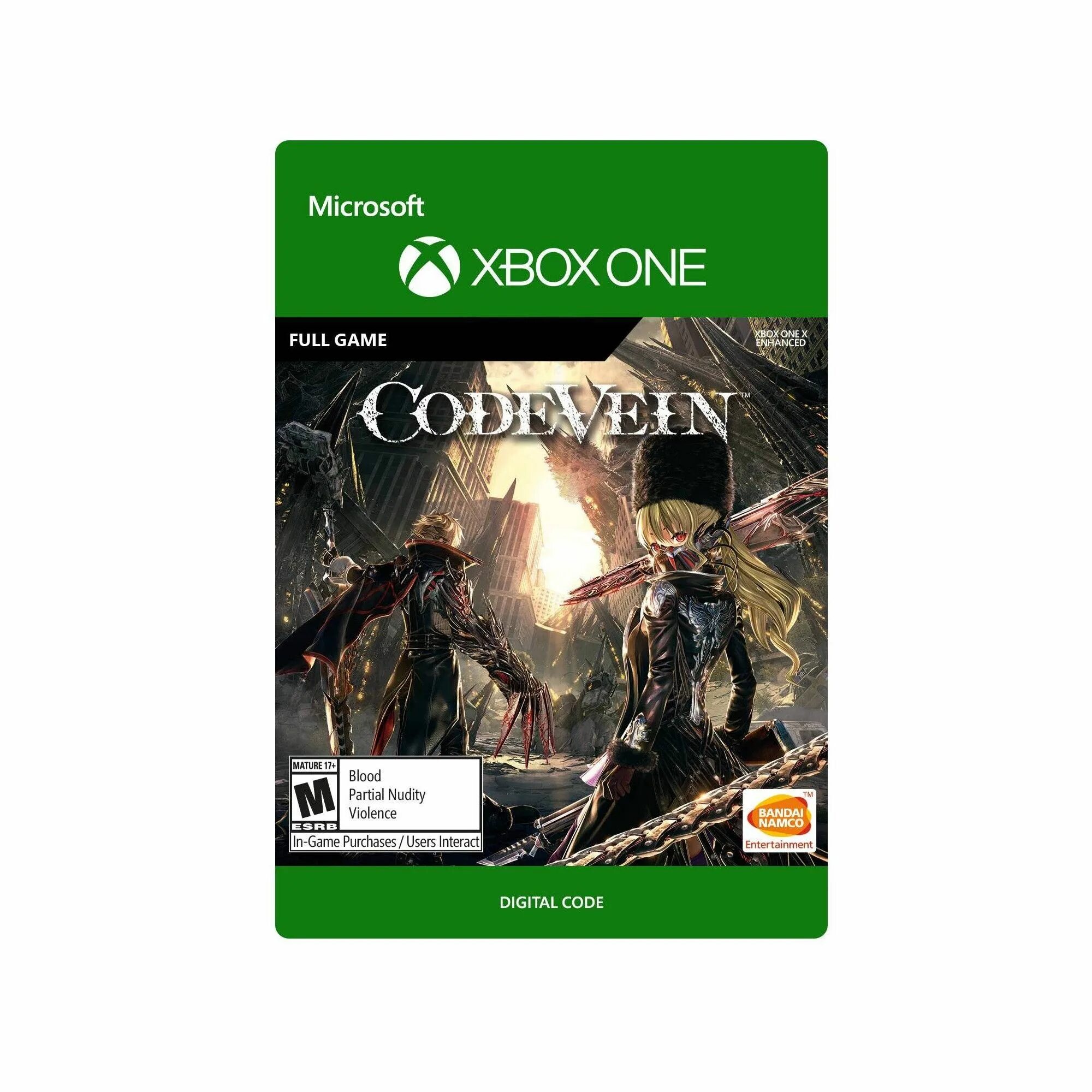Код цифровой версии игры. Code Vein (Xbox one). Code Vein Xbox. Цифровая версия игры Xbox код. Фото Digital code.