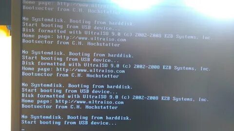 Starting from usb device