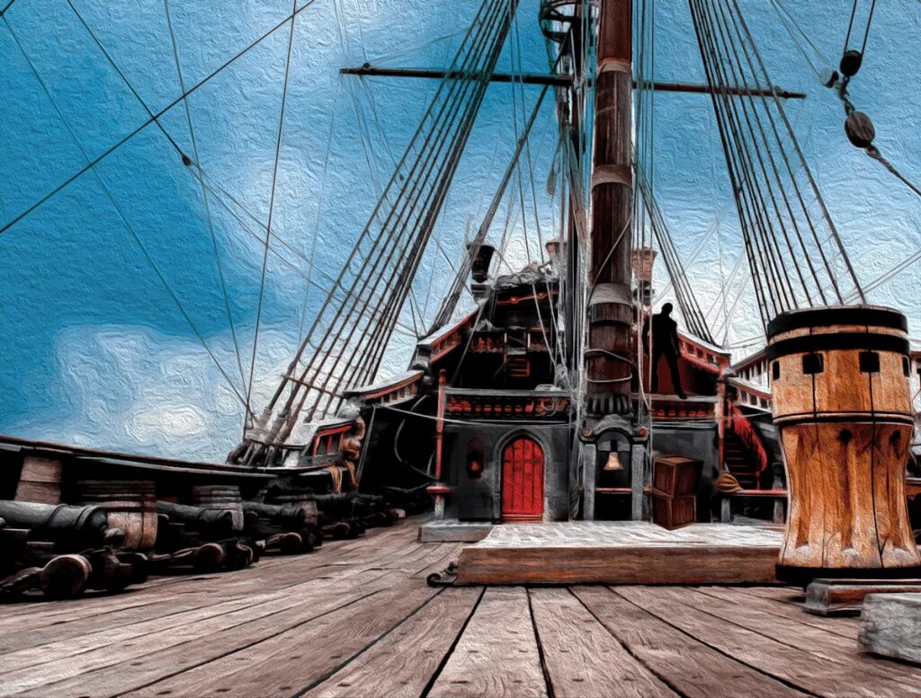 Борт корабля пиратов. Корабль-музей «гото-Предестинация». Корабль Галеон палуба. Порт Тортуга пираты Карибского моря. Тортуга корабль.
