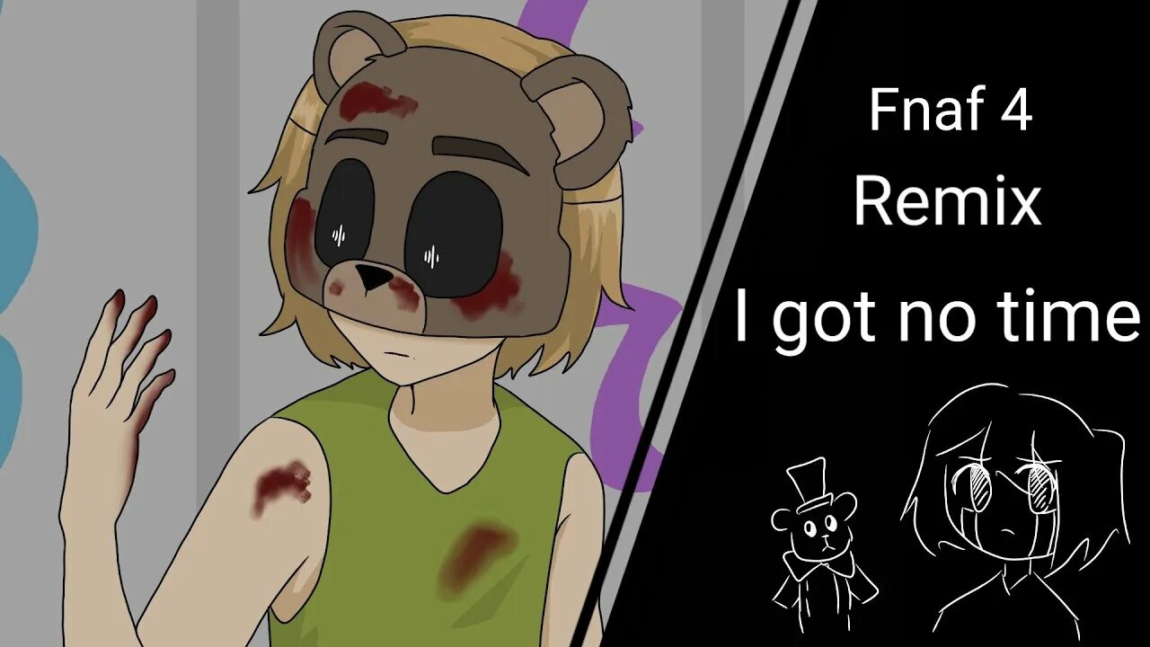 Ай гот э. Ай гот ноу тайм. I got no time FNAF. Ай гот но тайм ФНАФ. Песня ай гот ноу тайм.