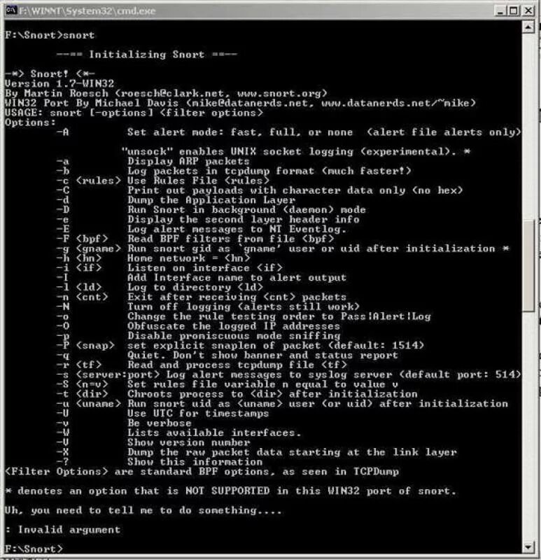Test rules