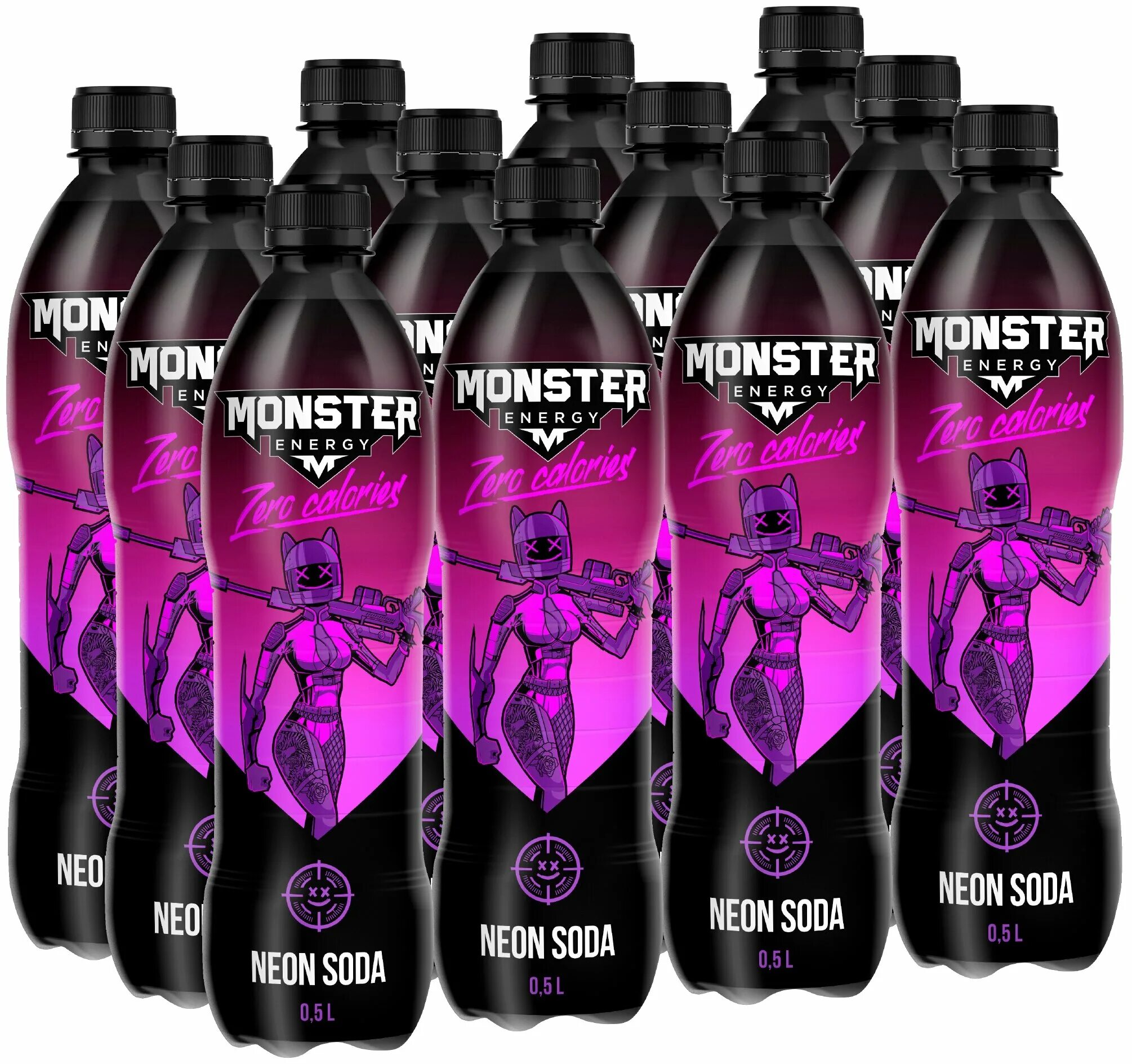 энергетик в пластиковой бутылке. энергетический напиток monster energy girl power. монстр энерджи пэт. энергетик в пластиковой бутылке. пэт elektra grape soda /12 шт.