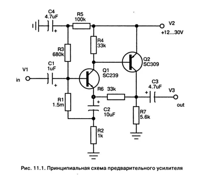 Предварительный унч. Предварительный усилитель на транзисторах схема. Схема предварительного усилителя на кт315. Предварительный усилитель на полевых транзисторах схема. Двухкаскадный усилитель низкой частоты на транзисторах кт315.