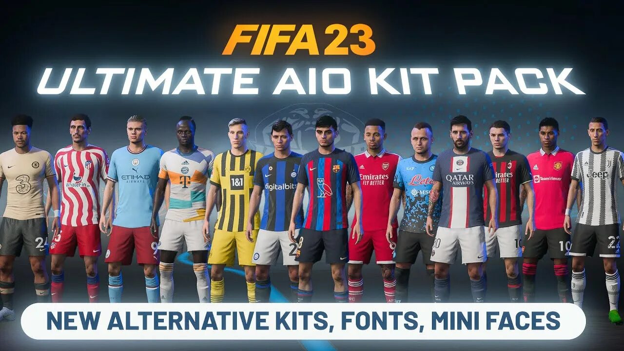 ФИФА 23. FIFA 23 Kit. ФИФА команды. Интерфейс ФИФА 23.