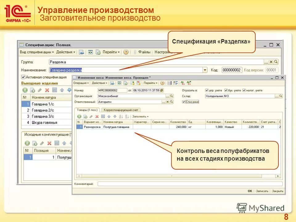 Полуфабрикат счет. Программа 1с производство. 1с управление производством. 1с производство спецификации. Спецификация в 1с.