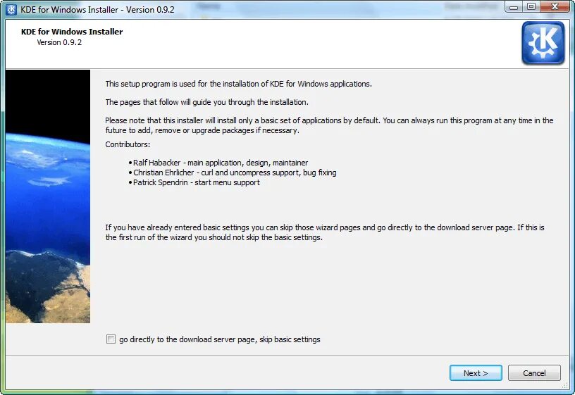 Kde Windows. Kde под Windows. Install and Run Screen. Wizard image for an installer. Install this first