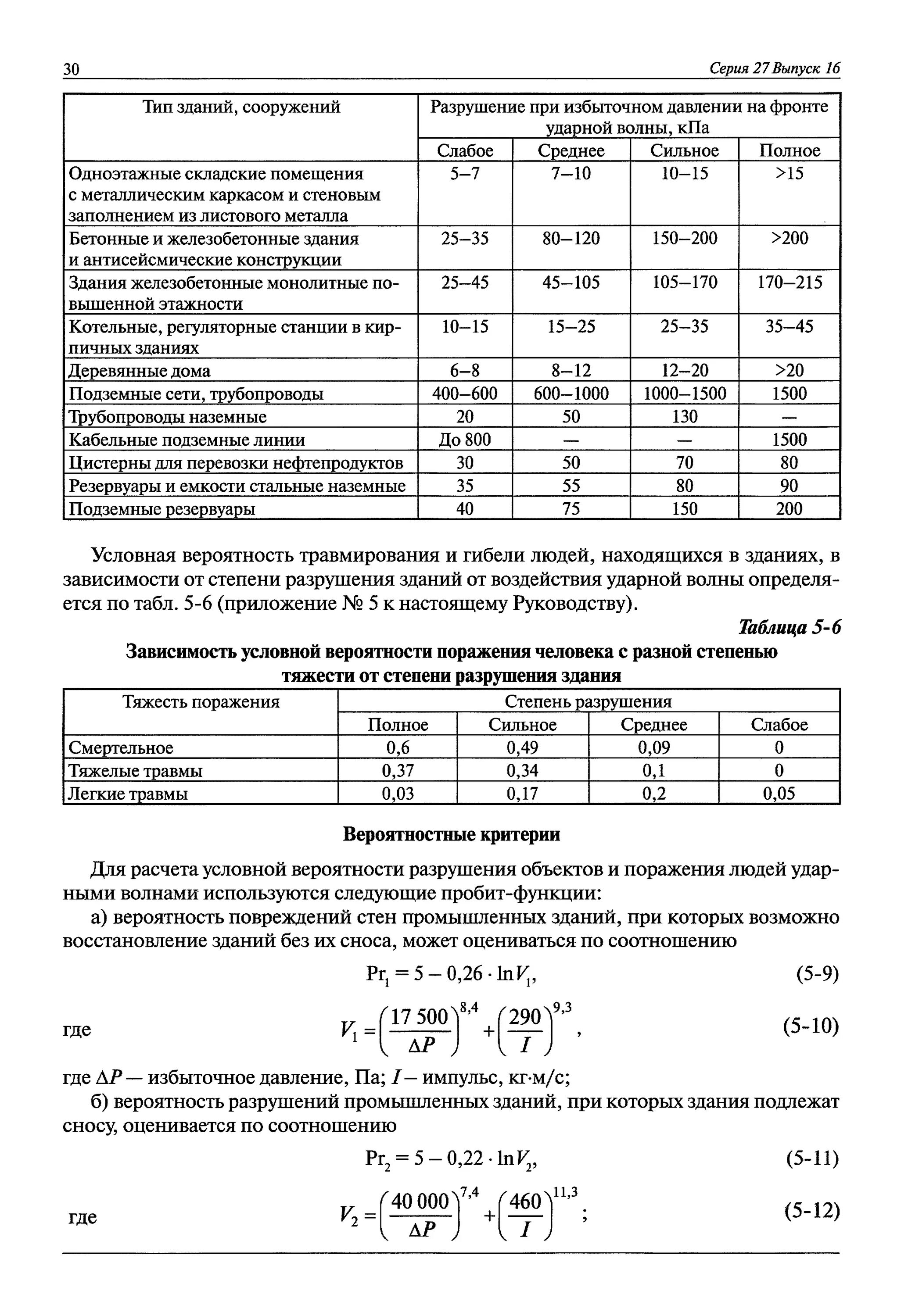 Степени разрушения зданий. Степени разрушения зданий и сооружений. степень разрушения зданий при избыточном давлении. таблица условной вероятности поражения человека. определить вероятность разрушения зданий при взрыве.