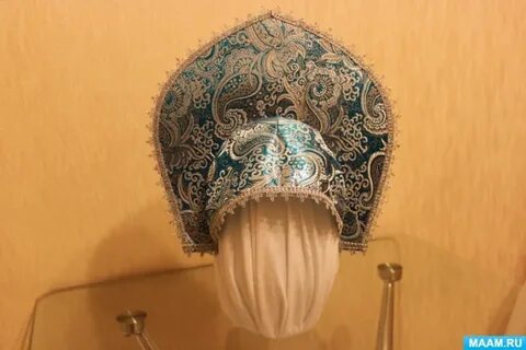 Кокошник пошаговое своими руками