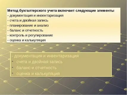 Формула учета