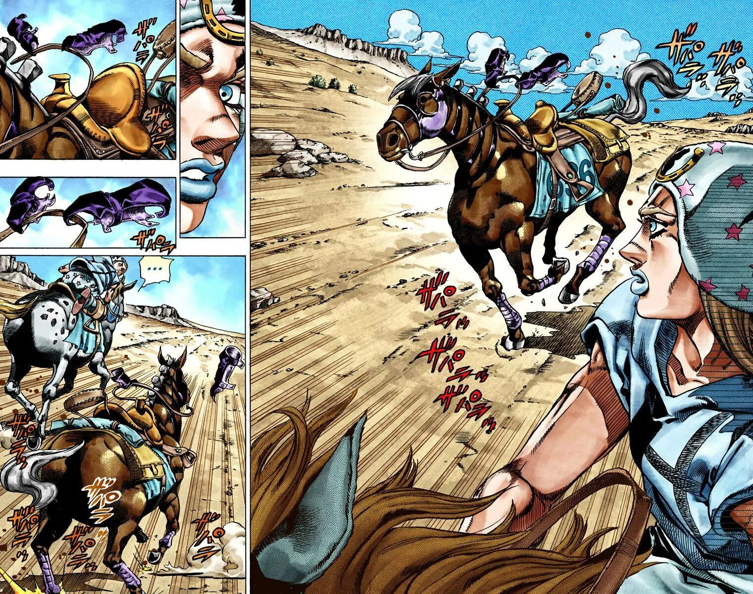 Гонка стальных шаров. Джоджо часть 7 Steel Ball Run. Невероятные приключения Джоджо стил бол РАН. Манга Джоджо 7 Steel Ball Run. Манга Джо Джо Steel Ball Run.