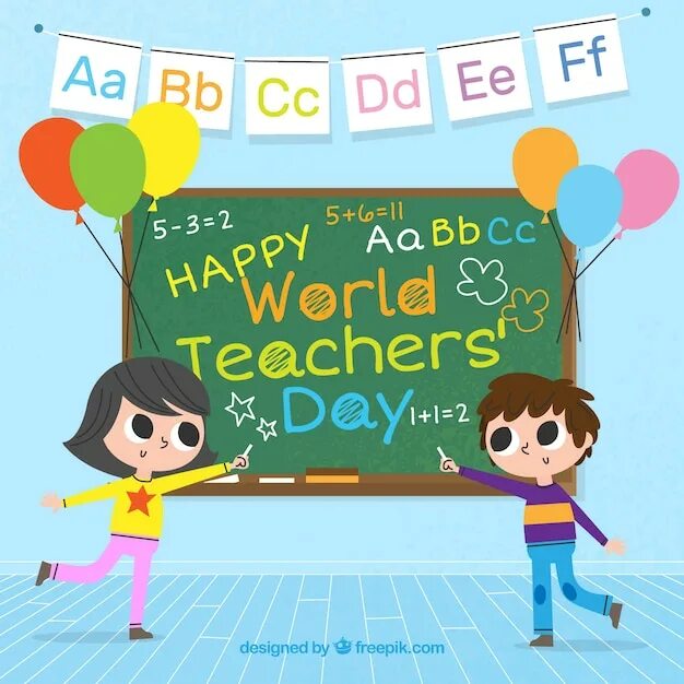 День учителя арт. Плакат teacher's Day. World teachers Day. День учителя арты. The teacher s table