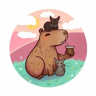 Кофе с капибарой