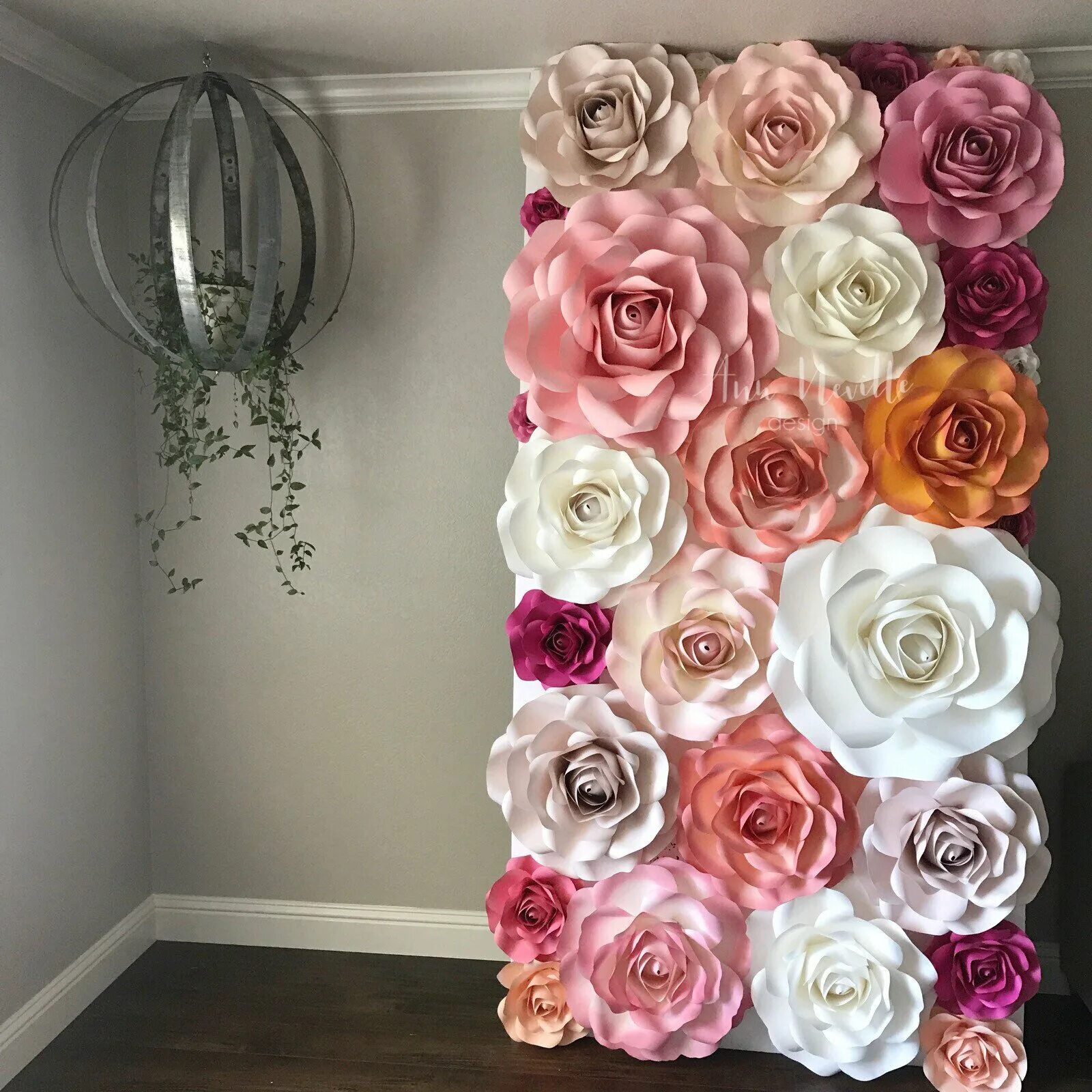 Объемные цветы на стену. Бумажные цветы для декора. Гигантские бумажные цветы. Объемный декор стен. Как украсить объемной