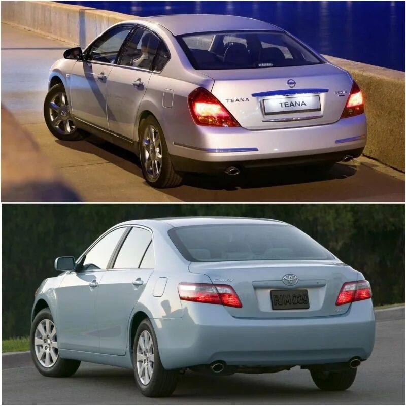 Тойота камри сравнения. Nissan Teana j31. Toyota Camry vs Nissan Teana. Теана j32 vs Камри. Ниссан Теана или Тойота Камри.